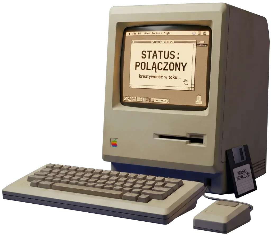 Retro komputer ZłyAdres
