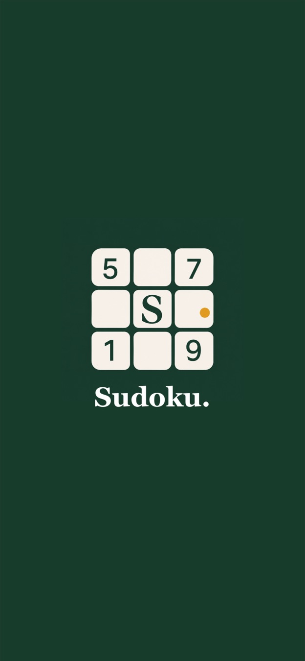 Ekran powitalny gry Sudoku: Daily Focus