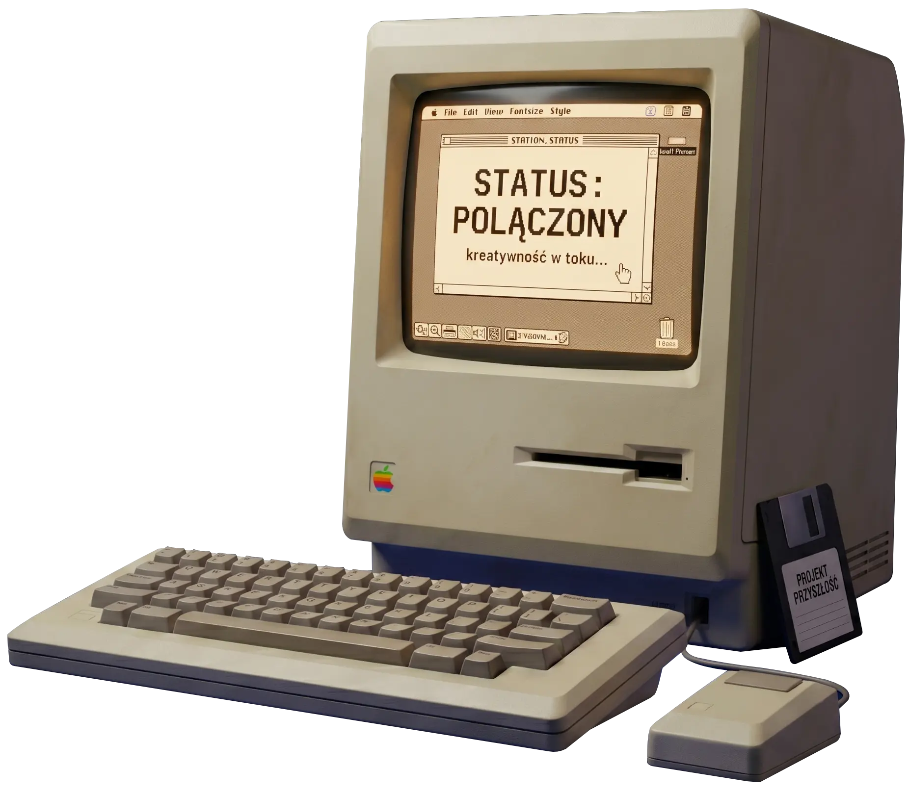 Retro komputer ZłyAdres